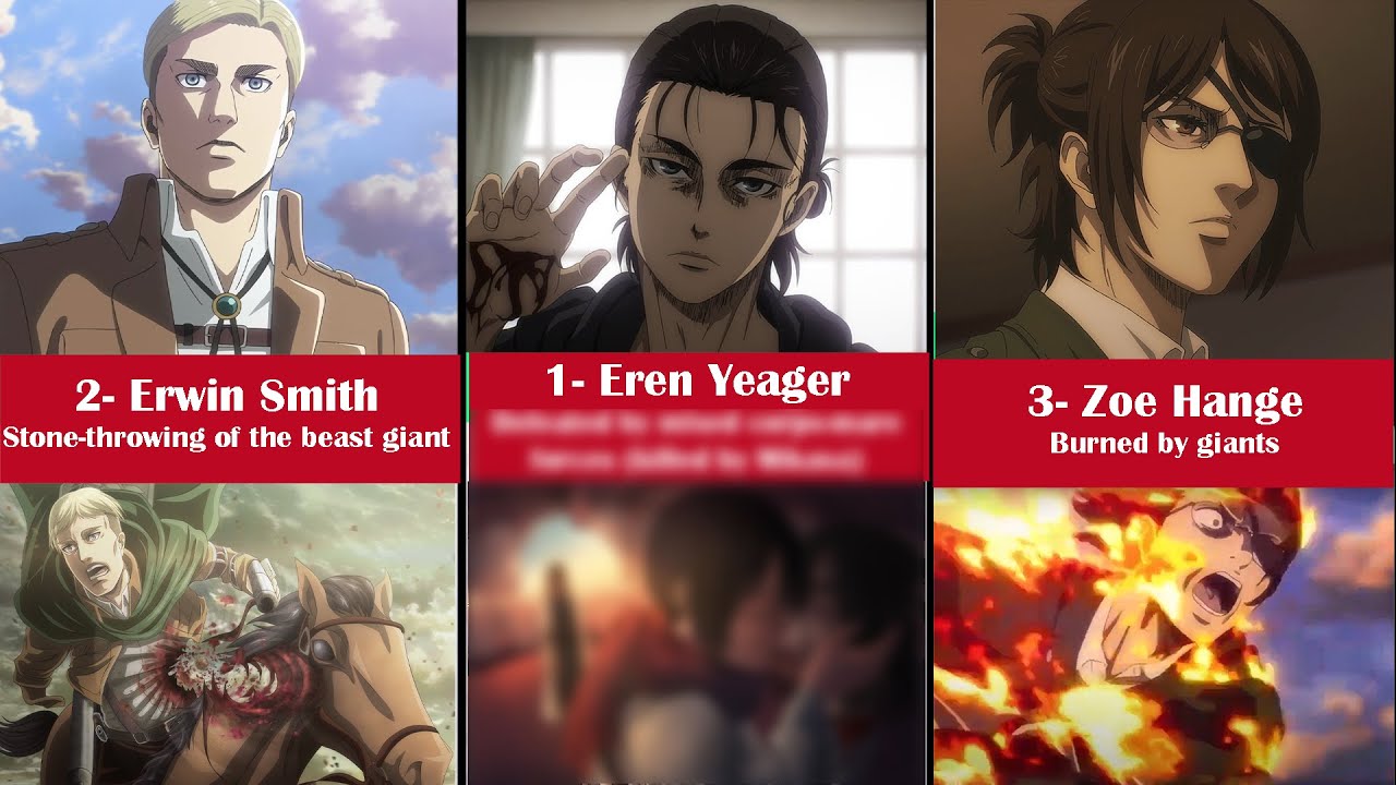 Attack On Titan: Can You Guess The Character By Their Death?